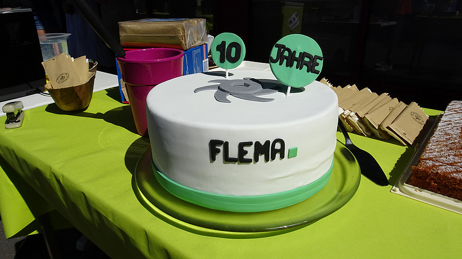 FLEMA Geburtstagstorte
