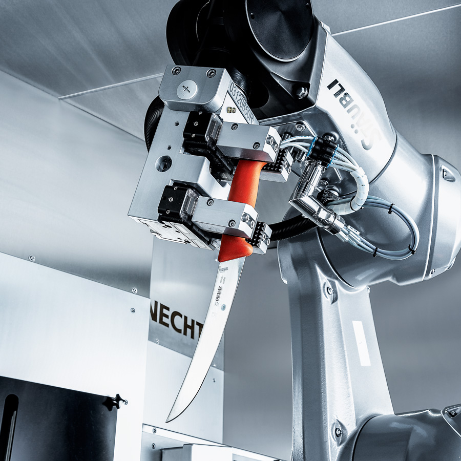 Vollautomatische Handmesser-Schleifmaschine E 50 RT