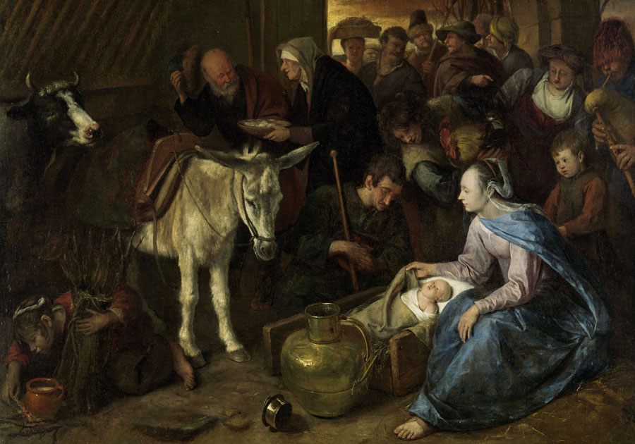 Anbetung der Hirten von Jan Steen (1625/26 –1679), Foto: ARTOTHEK Anbetung der Hirten von Jan Steen (1625/26 –1679), Foto: ARTOTHEK