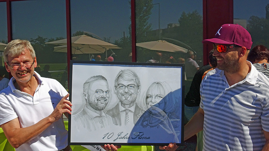 Porträt Unternehmerfamilie Knecht