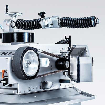 Schleifbandwechsel Schleifbandwechsel