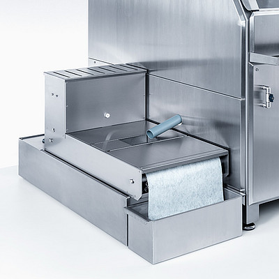 Bandfilter-Kühlmitteleinrichtung Bandfilter-Kühlmitteleinrichtung